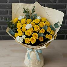 Букет цветов из:  Розы в Верхней Кугульте