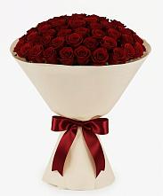 Букет 101 Бордовая роза Блэк Бакарра #REPLACE_PRED# Верхней Кугульте