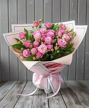 Букет Розовый кустик в Верхней Кугульте