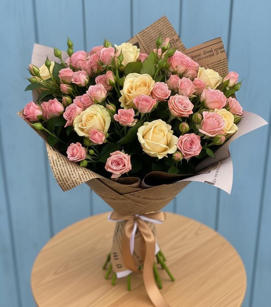 Букет цветов из: Розы в Верхней Кугульте