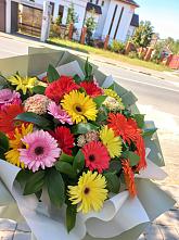 Букет цветов из:  Герберы #REPLACE_PRED# Верхней Кугульте