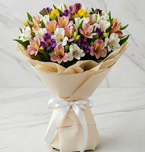 Букет цветов из:  Альстромерии в Верхней Кугульте
