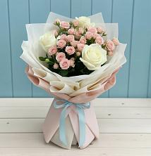 Букет цветов из:  Розы в Верхней Кугульте