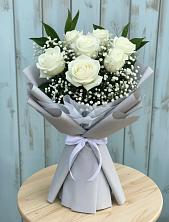 Букет цветов из:  Розы в Верхней Кугульте