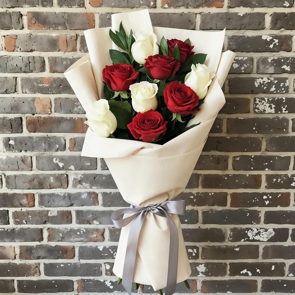 Букет цветов из: Розы в Верхней Кугульте