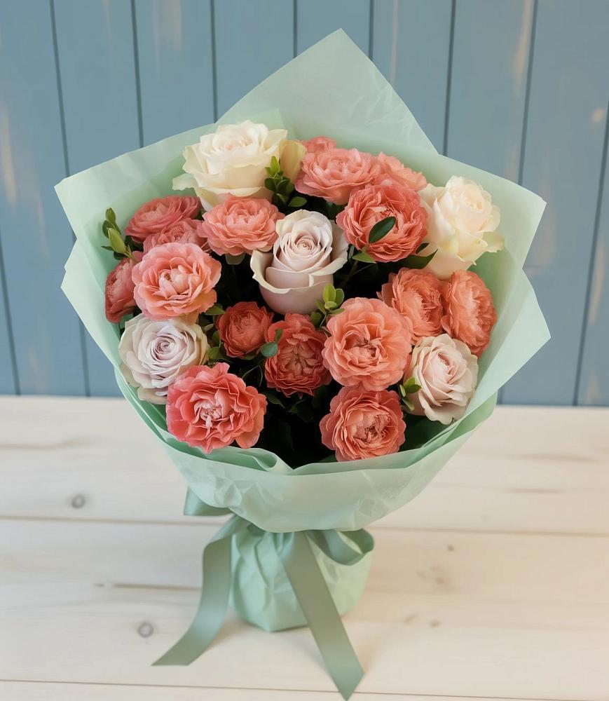 Букет цветов из: Розы в Верхней Кугульте