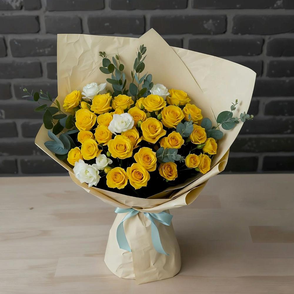 Букет цветов из: Розы в Верхней Кугульте