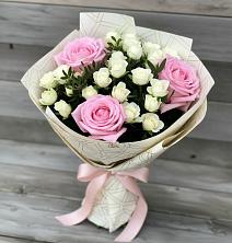 Букет цветов из:  Розы в Верхней Кугульте