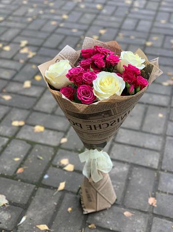 Букет цветов из: Розы в Верхней Кугульте