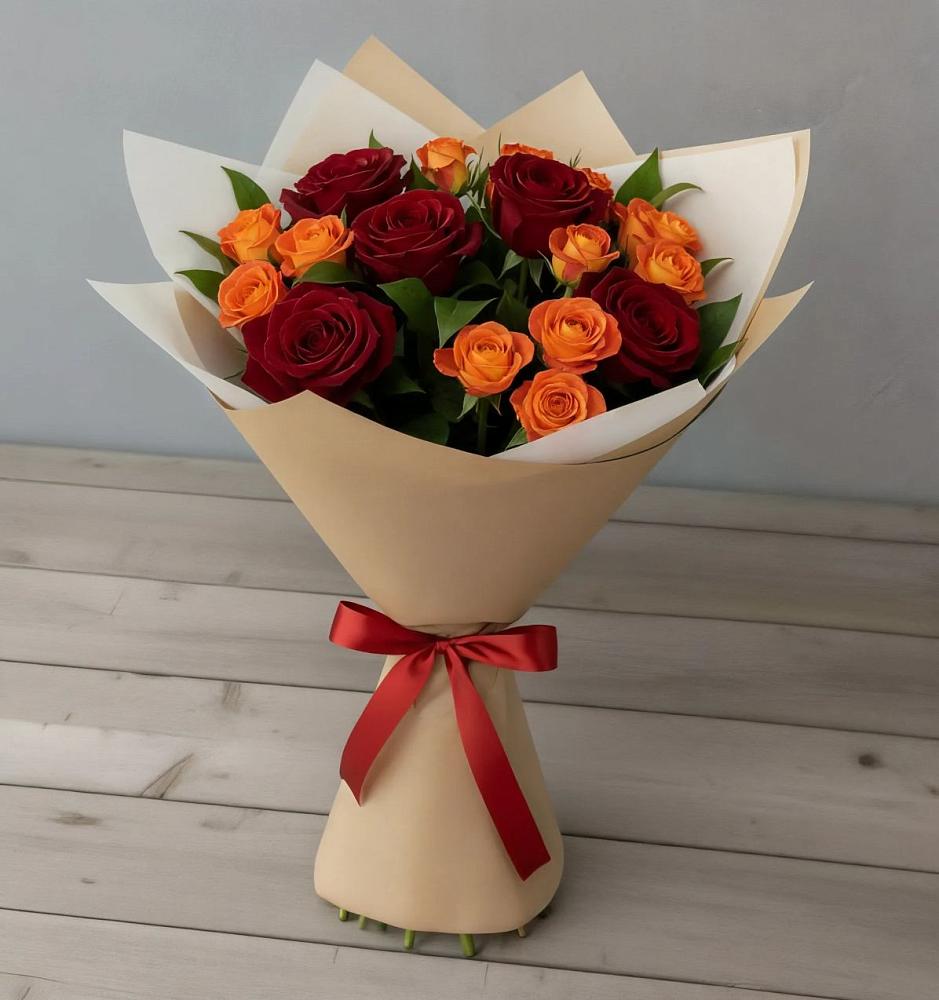 Букет Любовь и восторг в Верхней Кугульте