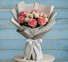 Букет цветов из:  Розы в Верхней Кугульте