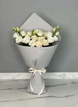 Букет цветов из:  Розы и Лизиантусы #REPLACE_PRED# Верхней Кугульте